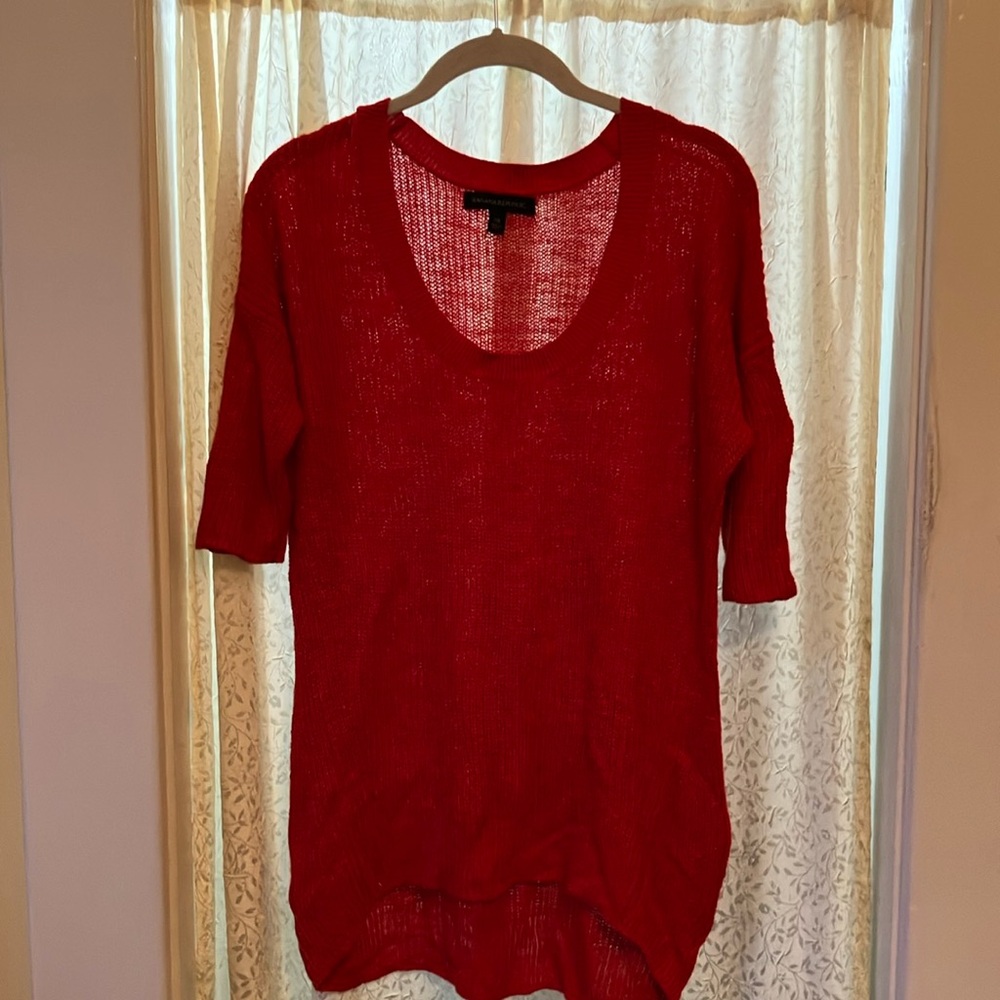 🌺 4 for $20.00 Banana Republic woven sweater xs